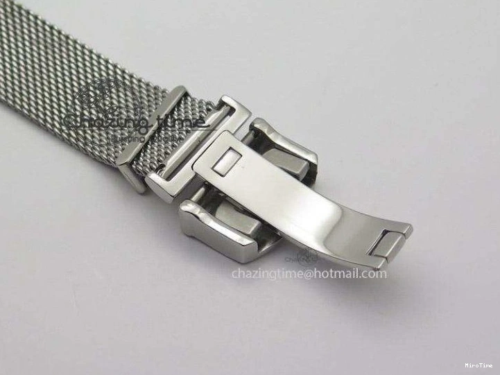 MIROTIME 0414 Portofino SCHAFFHAUSEN SS MKF 1:1 Best Edition Blue Dial On Mesh Bracelet A Versatile 7338